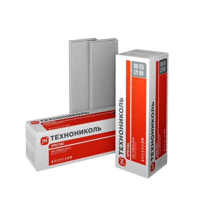 Экструдированный пенополистирол Технониколь XPS CARBON SOLID ТИП A 50х600х2400-L